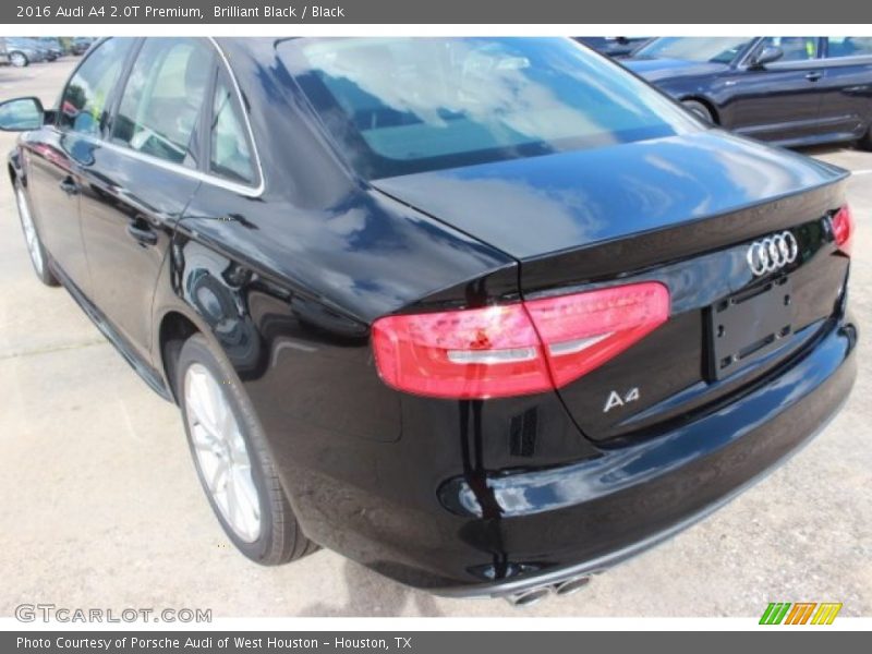Brilliant Black / Black 2016 Audi A4 2.0T Premium