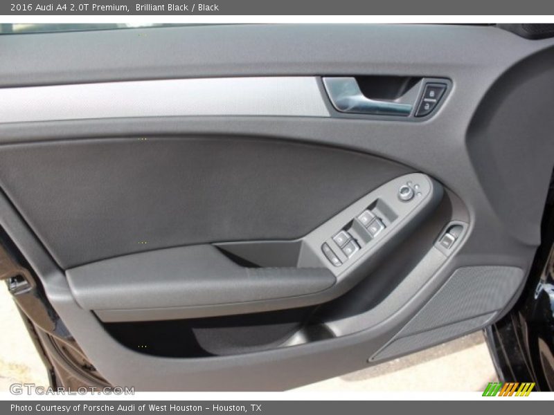 Brilliant Black / Black 2016 Audi A4 2.0T Premium