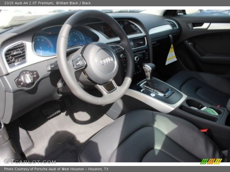 Brilliant Black / Black 2016 Audi A4 2.0T Premium