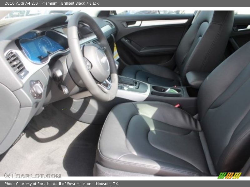 Brilliant Black / Black 2016 Audi A4 2.0T Premium