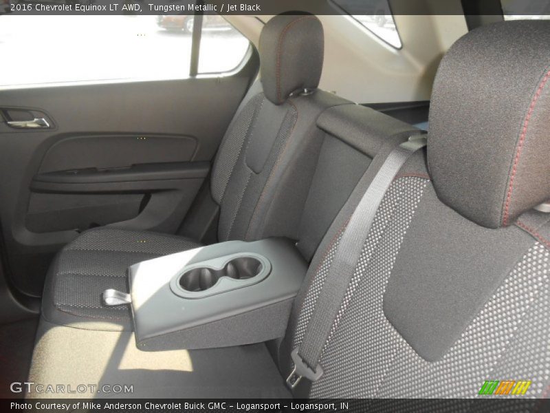Tungsten Metallic / Jet Black 2016 Chevrolet Equinox LT AWD