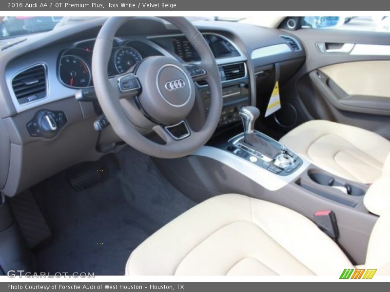 Ibis White / Velvet Beige 2016 Audi A4 2.0T Premium Plus