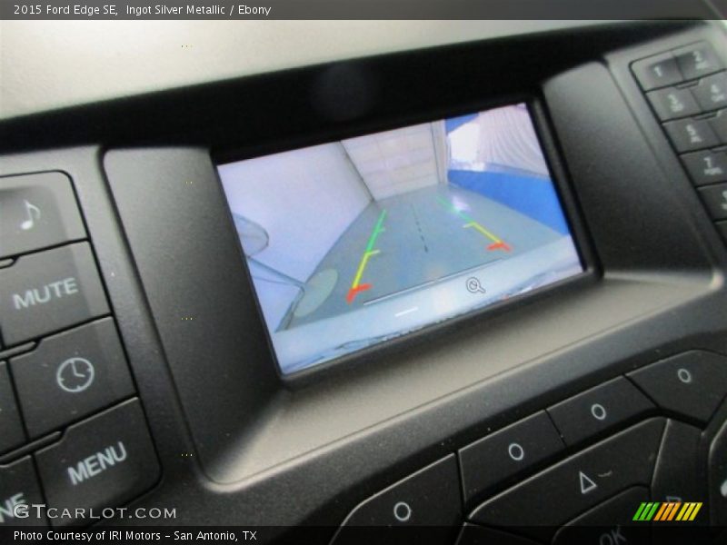 Ingot Silver Metallic / Ebony 2015 Ford Edge SE