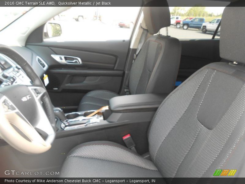 Quicksilver Metallic / Jet Black 2016 GMC Terrain SLE AWD