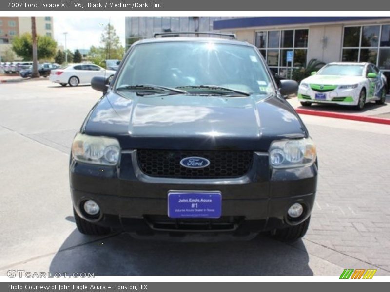 Black / Medium/Dark Flint 2007 Ford Escape XLT V6