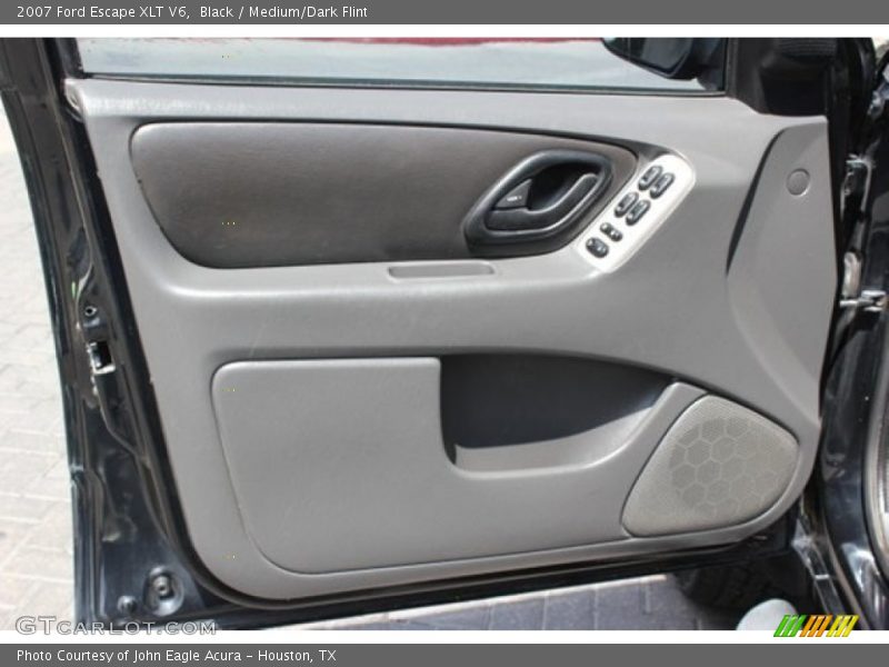 Black / Medium/Dark Flint 2007 Ford Escape XLT V6
