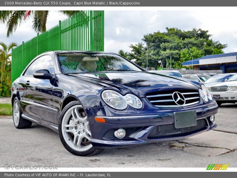 Front 3/4 View of 2009 CLK 550 Coupe