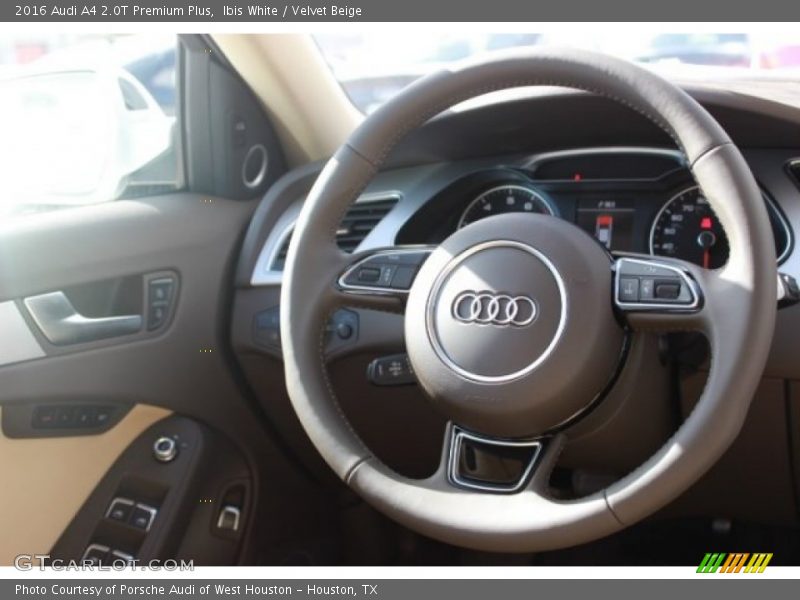 Ibis White / Velvet Beige 2016 Audi A4 2.0T Premium Plus