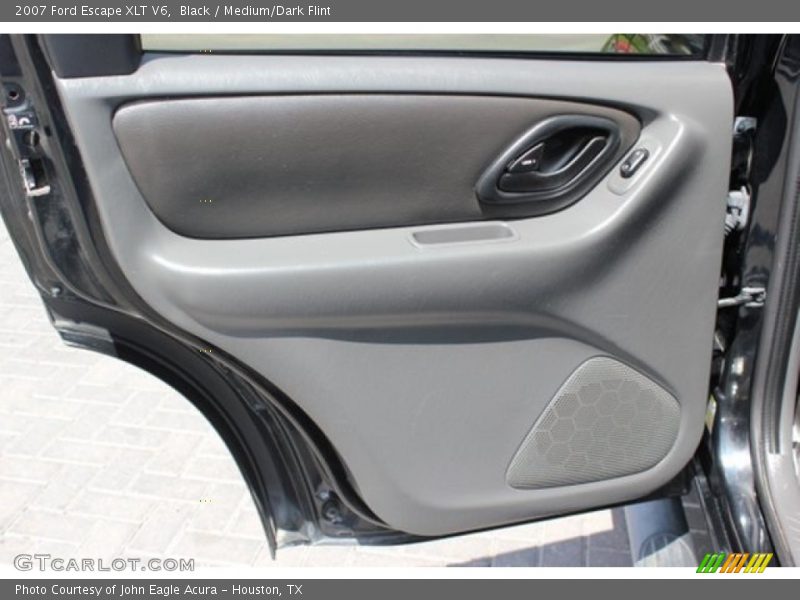 Black / Medium/Dark Flint 2007 Ford Escape XLT V6