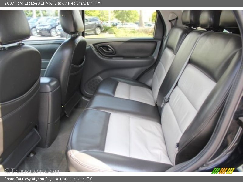 Black / Medium/Dark Flint 2007 Ford Escape XLT V6