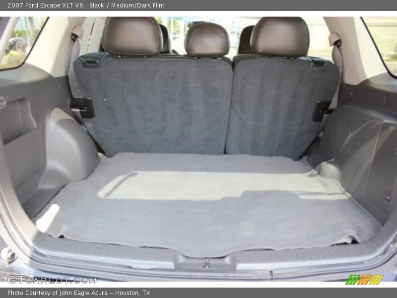 Black / Medium/Dark Flint 2007 Ford Escape XLT V6