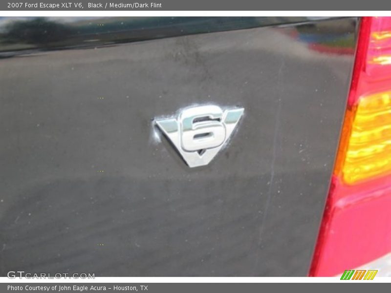 Black / Medium/Dark Flint 2007 Ford Escape XLT V6