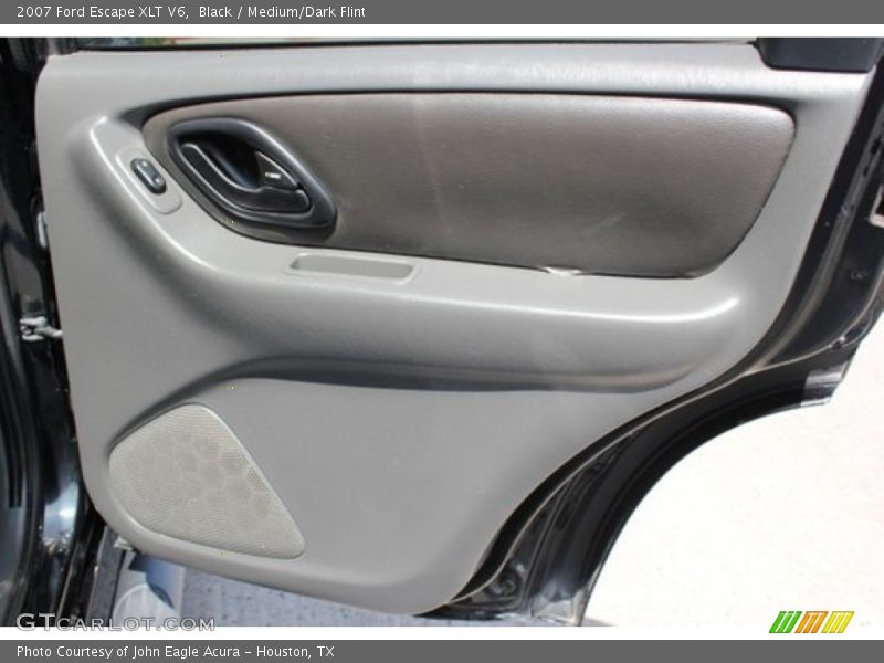 Black / Medium/Dark Flint 2007 Ford Escape XLT V6