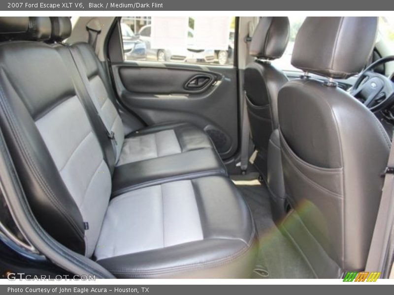 Black / Medium/Dark Flint 2007 Ford Escape XLT V6