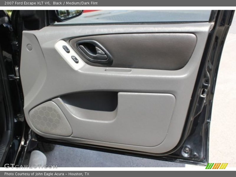 Black / Medium/Dark Flint 2007 Ford Escape XLT V6