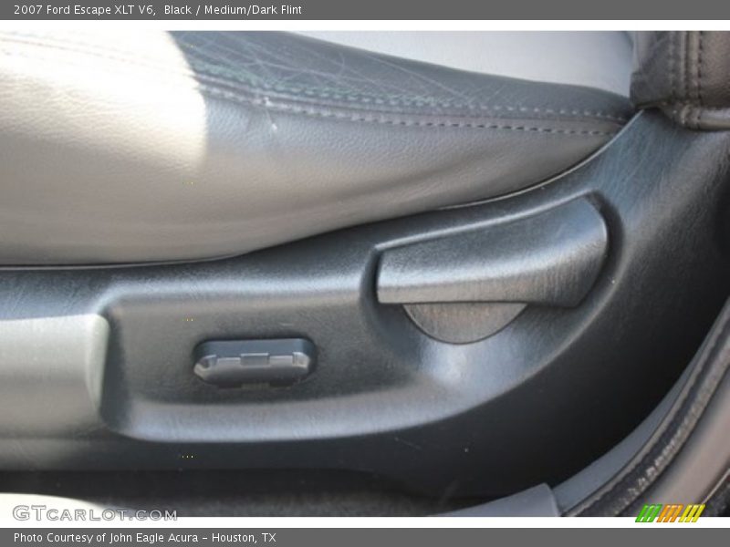 Black / Medium/Dark Flint 2007 Ford Escape XLT V6