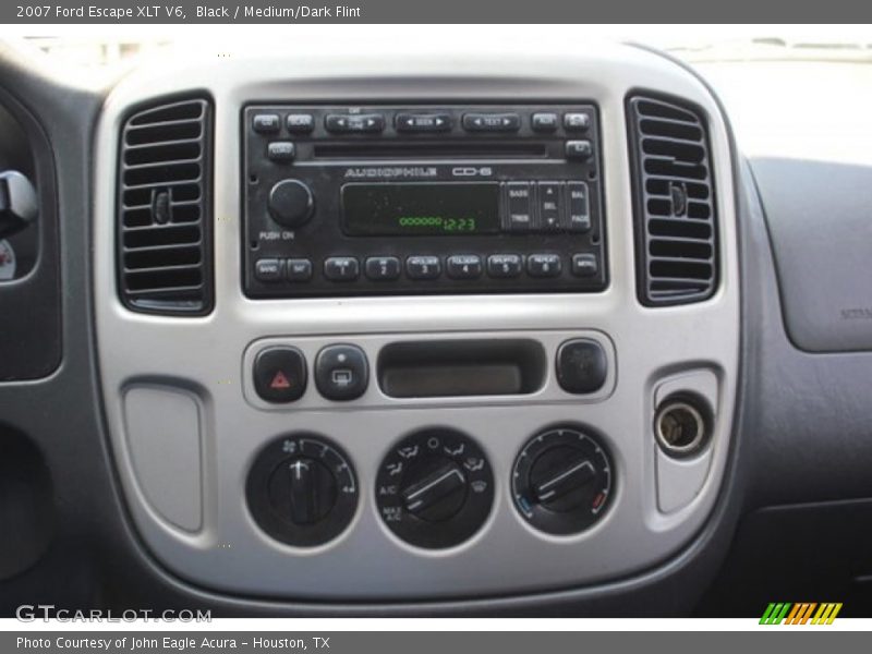 Black / Medium/Dark Flint 2007 Ford Escape XLT V6