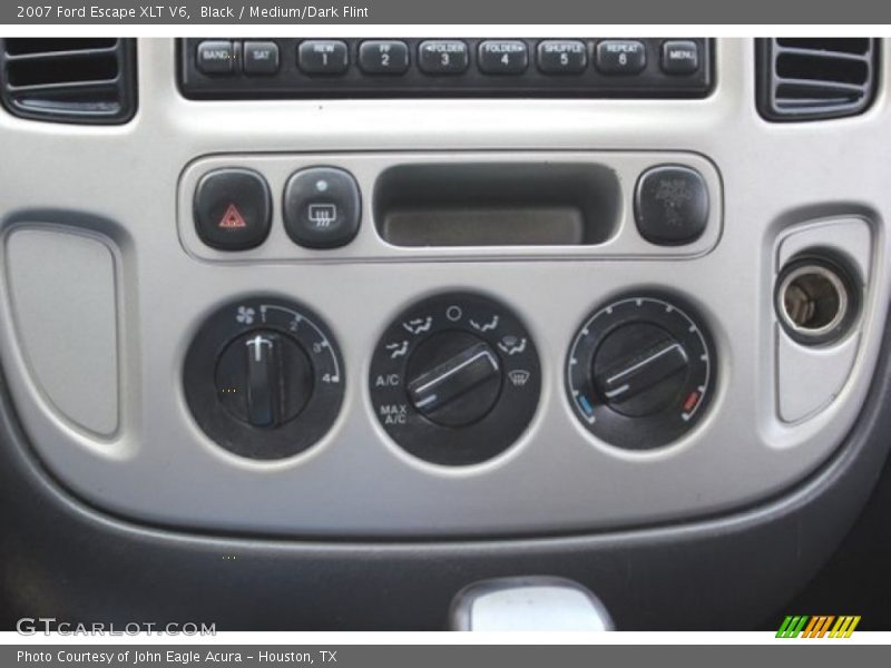 Black / Medium/Dark Flint 2007 Ford Escape XLT V6