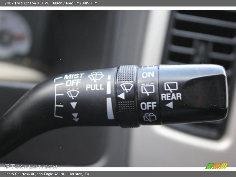 Black / Medium/Dark Flint 2007 Ford Escape XLT V6