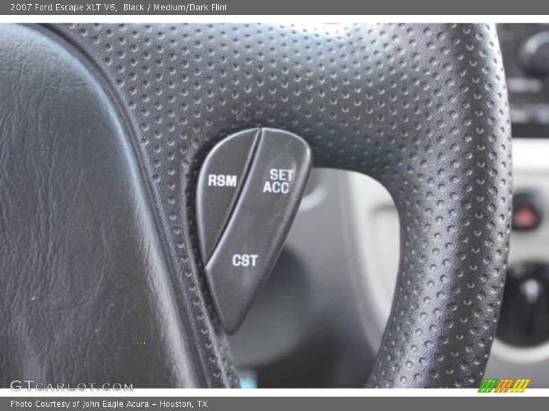 Black / Medium/Dark Flint 2007 Ford Escape XLT V6