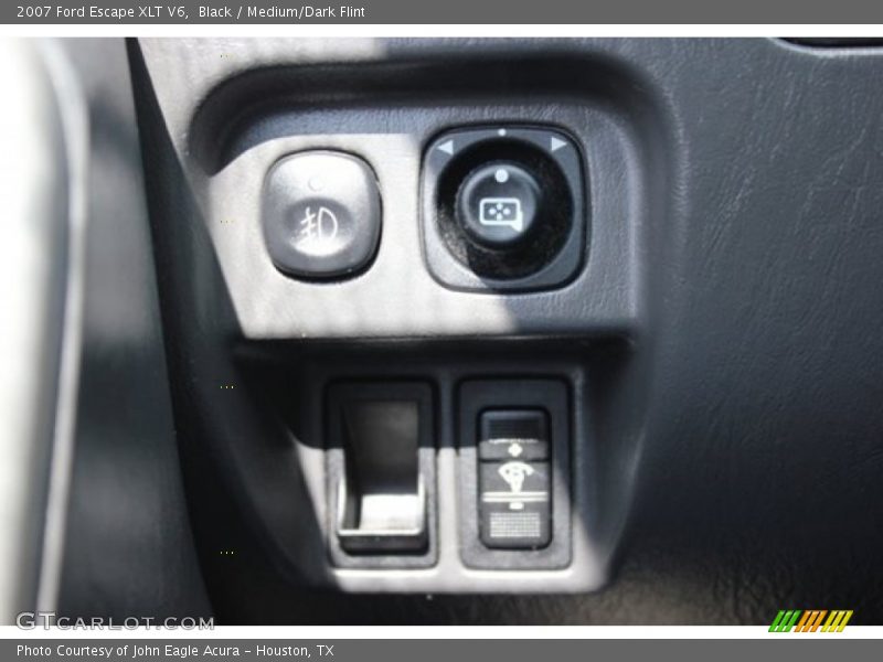Black / Medium/Dark Flint 2007 Ford Escape XLT V6