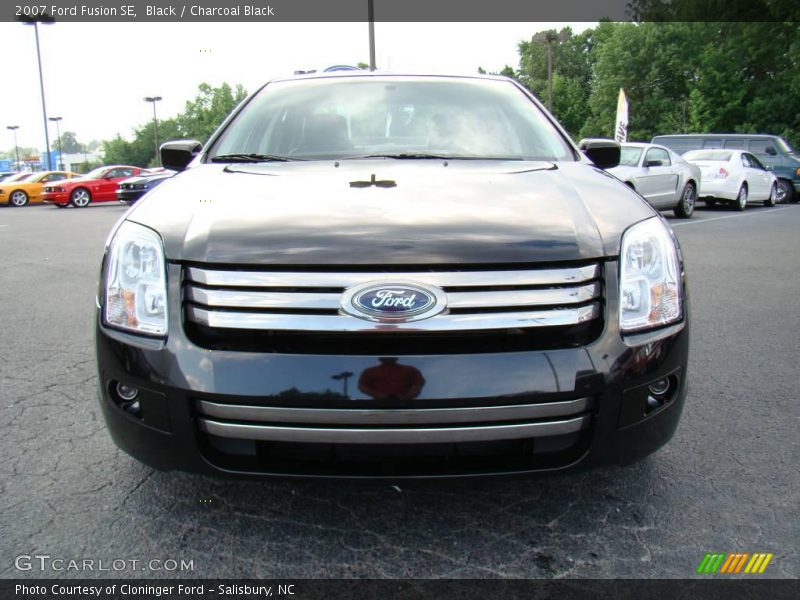 Black / Charcoal Black 2007 Ford Fusion SE