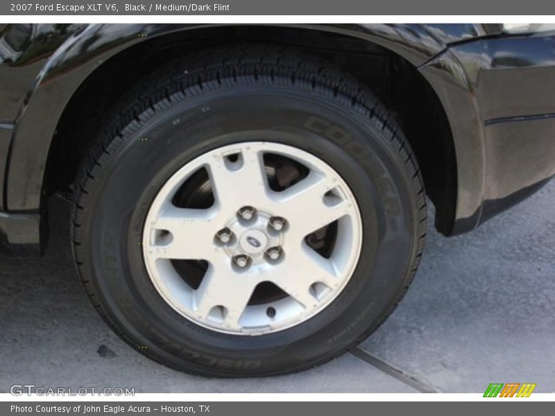 Black / Medium/Dark Flint 2007 Ford Escape XLT V6