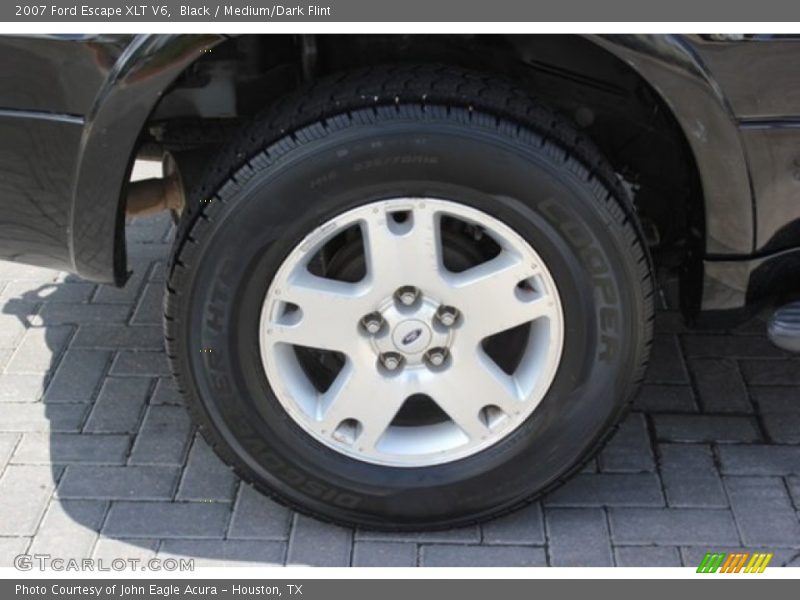 Black / Medium/Dark Flint 2007 Ford Escape XLT V6