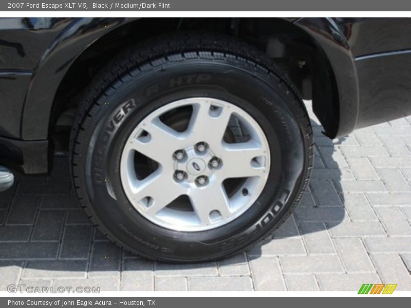 Black / Medium/Dark Flint 2007 Ford Escape XLT V6