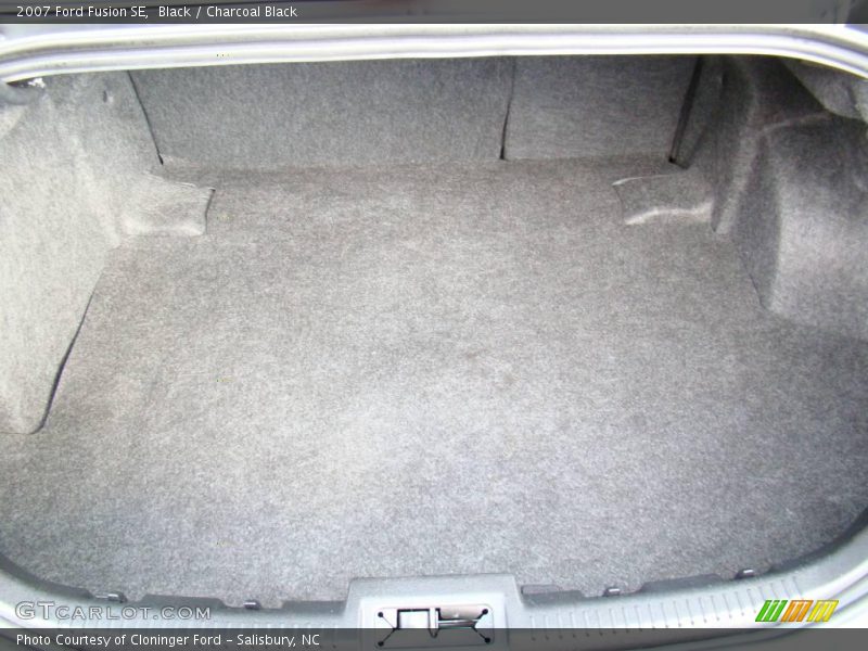 Black / Charcoal Black 2007 Ford Fusion SE
