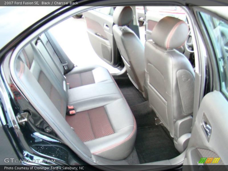 Black / Charcoal Black 2007 Ford Fusion SE