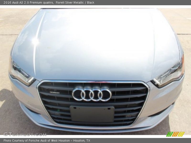 Florett Silver Metallic / Black 2016 Audi A3 2.0 Premium quattro