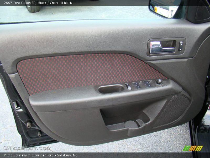 Black / Charcoal Black 2007 Ford Fusion SE