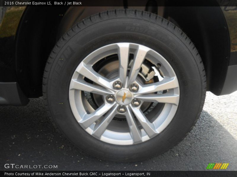 Black / Jet Black 2016 Chevrolet Equinox LS