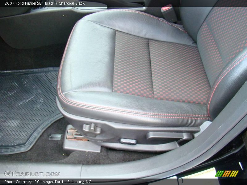 Black / Charcoal Black 2007 Ford Fusion SE