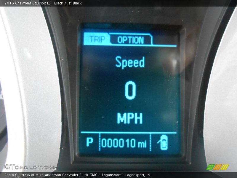 Black / Jet Black 2016 Chevrolet Equinox LS