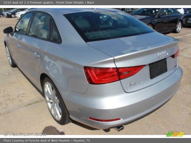 Florett Silver Metallic / Black 2016 Audi A3 2.0 Premium quattro