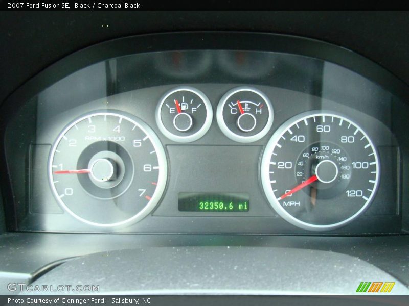 Black / Charcoal Black 2007 Ford Fusion SE