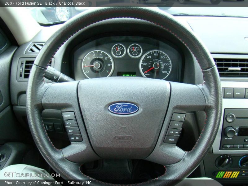 Black / Charcoal Black 2007 Ford Fusion SE