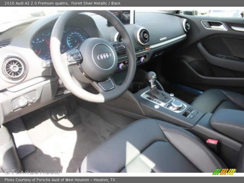 Florett Silver Metallic / Black 2016 Audi A3 2.0 Premium quattro