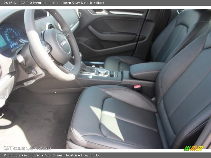 Florett Silver Metallic / Black 2016 Audi A3 2.0 Premium quattro