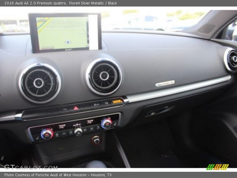 Florett Silver Metallic / Black 2016 Audi A3 2.0 Premium quattro