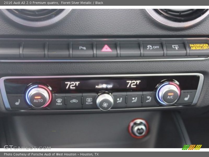 Florett Silver Metallic / Black 2016 Audi A3 2.0 Premium quattro