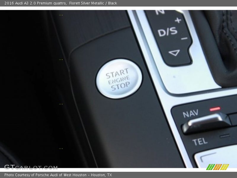 Florett Silver Metallic / Black 2016 Audi A3 2.0 Premium quattro