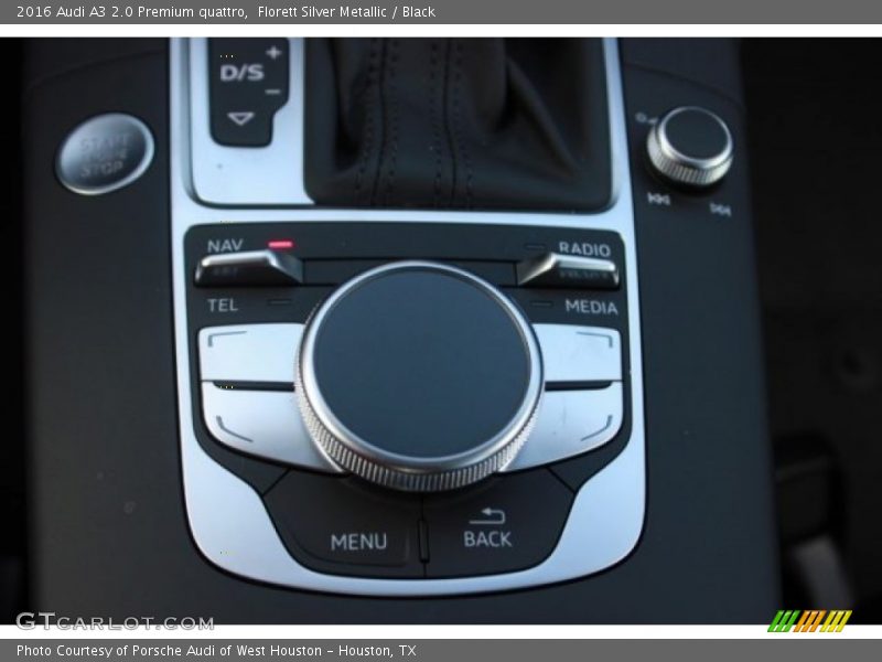 Florett Silver Metallic / Black 2016 Audi A3 2.0 Premium quattro