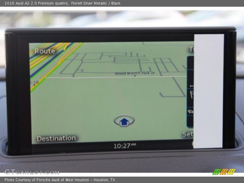 Florett Silver Metallic / Black 2016 Audi A3 2.0 Premium quattro