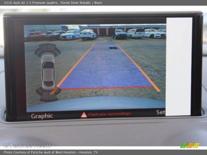 Florett Silver Metallic / Black 2016 Audi A3 2.0 Premium quattro