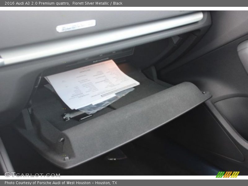 Florett Silver Metallic / Black 2016 Audi A3 2.0 Premium quattro
