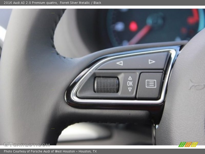 Florett Silver Metallic / Black 2016 Audi A3 2.0 Premium quattro