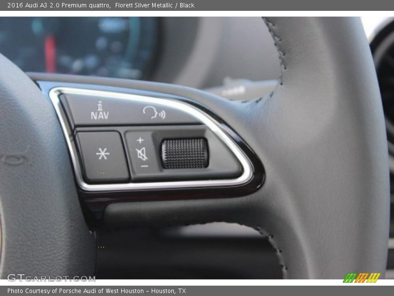 Florett Silver Metallic / Black 2016 Audi A3 2.0 Premium quattro